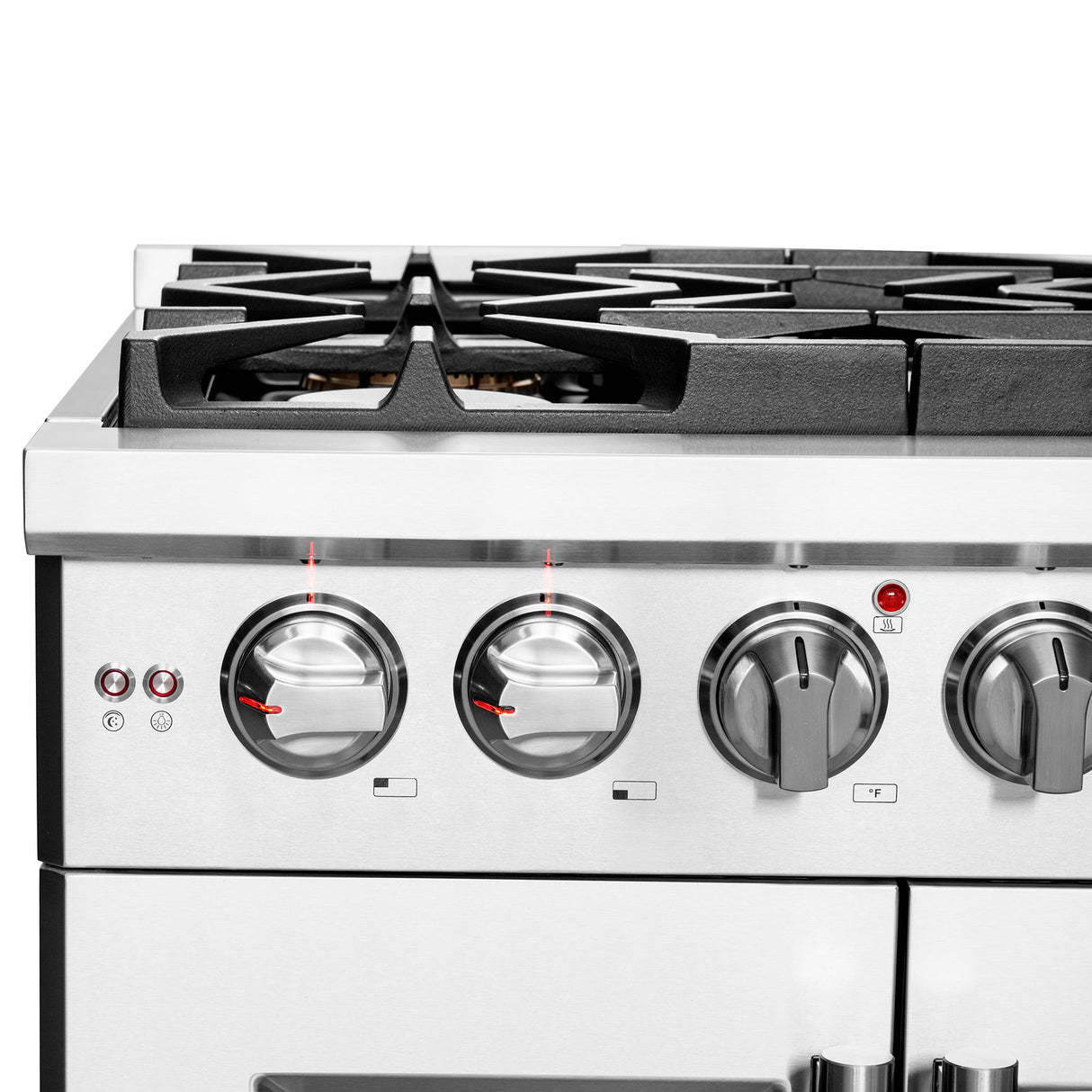 Forno Capriasca Freestanding French Door Gas Range, Convection Oven, Energy Efficient