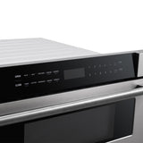 Forno Capoliveri 30" Microwave Drawer – Stainless Steel, 1.2 cu.ft, 1500W, Touch Control, Auto Open/Close & Sensor Cooking