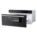 Forno Capoliveri Espresso 30" Microwave Drawer – 1.2 cu.ft, 1500W, Touch Control, Auto Open/Close & Sensor Cooking