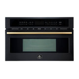 Forno Oliena Espresso 30" Built-In Microwave & Convection Oven Combo – 1.6 cu.ft, 1750W Convection, 1000W Microwave, Sensor Cooking