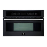 Forno Oliena Espresso 30" Built-In Microwave & Convection Oven Combo – 1.6 cu.ft, 1750W Convection, 1000W Microwave, Sensor Cooking