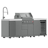 Forno Bulnes 30-Inch BBQ, 60,000 BTU, 3 Burners with Sear & Rotisserie Infrared Burners