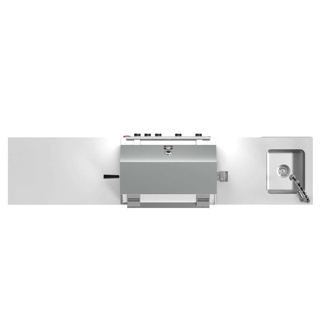 Forno Bulnes 30-Inch BBQ, 60,000 BTU, 3 Burners with Sear & Rotisserie Infrared Burners