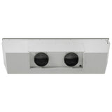 Forno Frassanito 48-Inch Recessed Range Hood, Stainless Steel Baffle Filters, LED Lighting