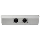 Forno Frassanito 60-Inch Recessed Range Hood, Stainless Steel Baffle Filters, LED Lighting