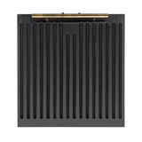 Forno Bari Espresso 30-Inch Under Cabinet Range Hood, 600 CFM, LED Lighting, Dishwasher-Safe Baffle Filters, 3-Speed Fan Control