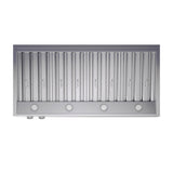Forno Biagio Wall Mounted Range Hood, Stainless Steel, Heavy Duty