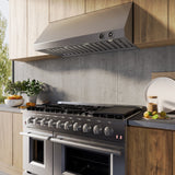 Forno Biagio Wall Mounted Range Hood, Stainless Steel, Heavy Duty