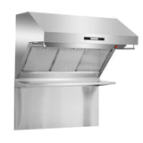 Forno Savona Wall Mount Range Hood, Hybrid Filters, Backsplash Included