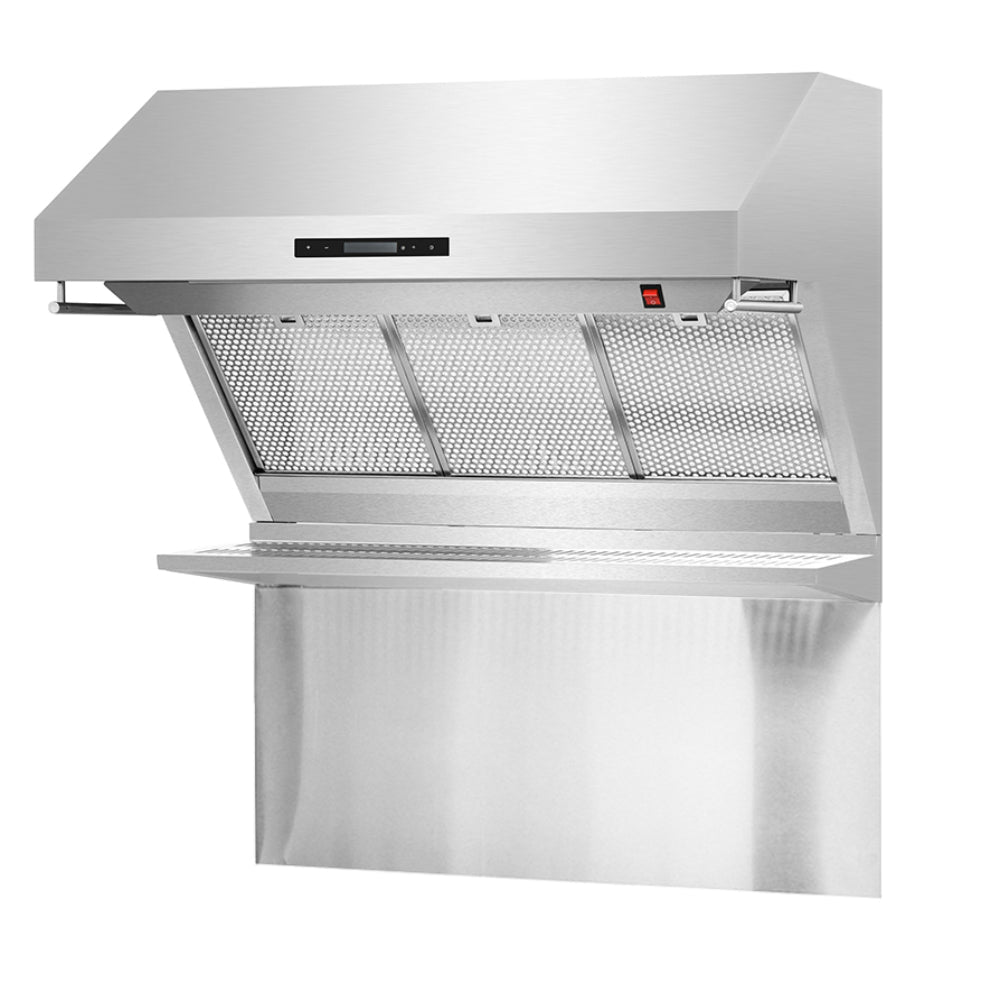 Forno Savona Wall Mount Range Hood, Hybrid Filters, Backsplash Included