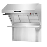 Forno Savona Wall Mount Range Hood, Hybrid Filters, Backsplash Included