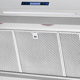 Forno Savona Wall Mount Range Hood, Hybrid Filters, Backsplash Included