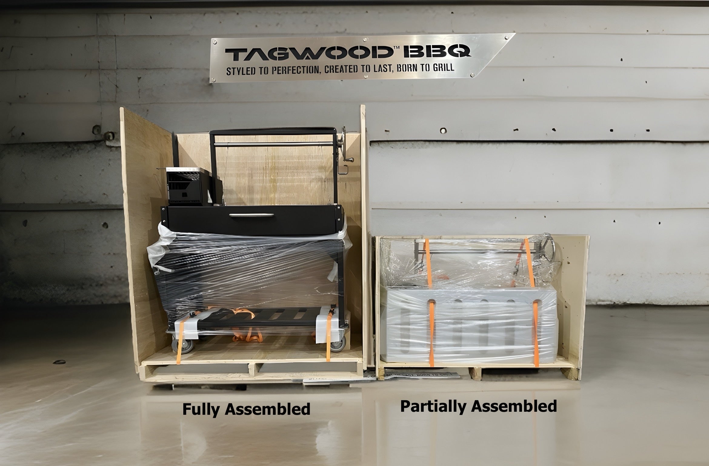 Tagwood BBQ Argentine Santa Maria Wood Fire & Charcoal Gaucho Grill | BBQ03SI--