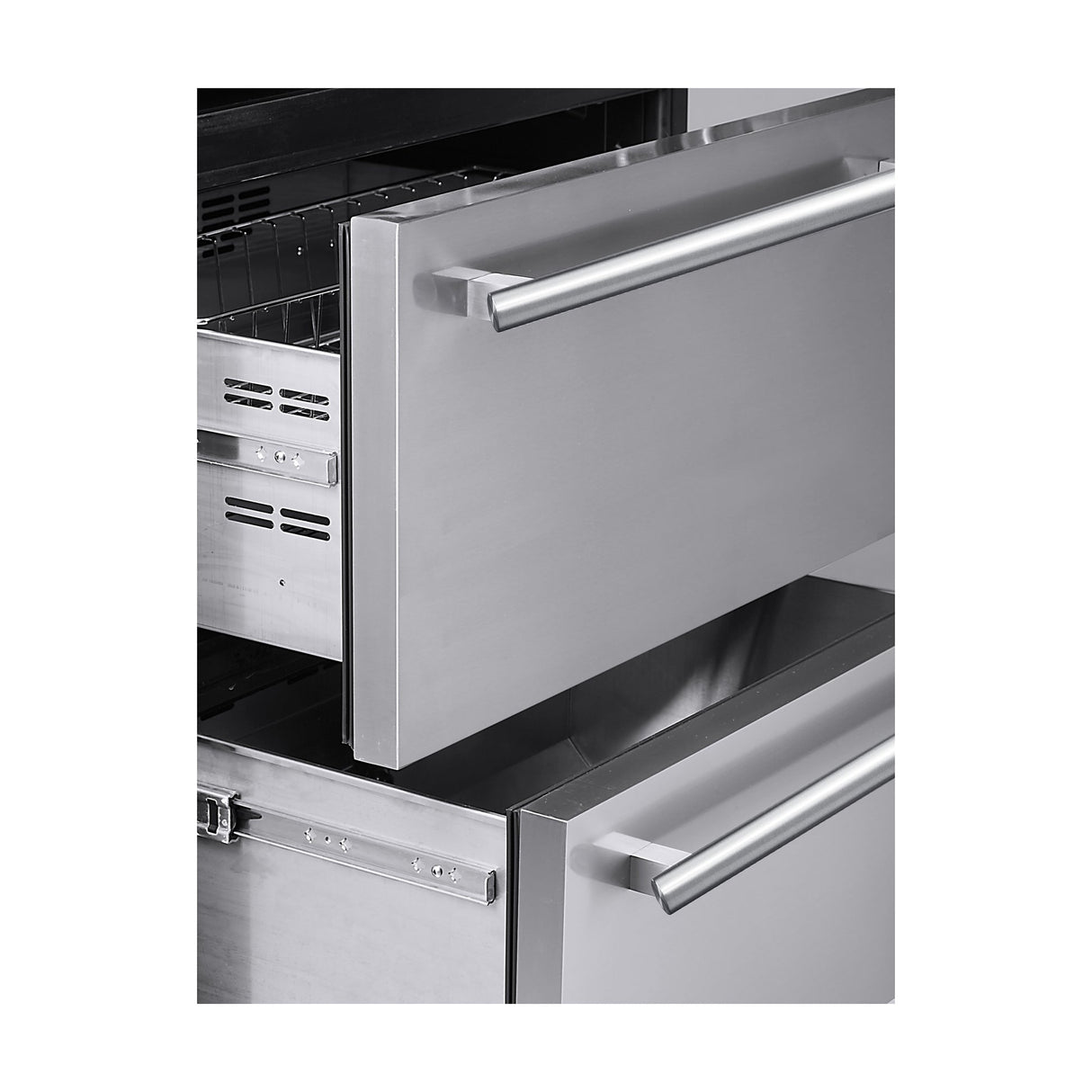 Forno Capraia 30" Dual Zone Wine Cooler – 144 Bottles, Refrigerated Drawers & Adjustable Temperature Zones