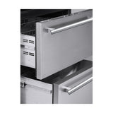 Forno Capraia 30" Dual Zone Wine Cooler – 144 Bottles, Refrigerated Drawers & Adjustable Temperature Zones