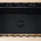 Forno Celano 30-Inch Triple Zone Wine and Beverage Cooler, 21.3 cu.ft, Stainless Steel