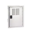 Fire Magic 14" 23920-1T-S Legacy Vertical Single Access Door w/ Tank Tray and Louvers
