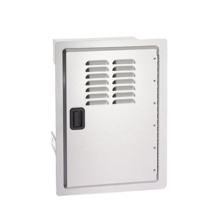 Fire Magic 14" 23920-1T-S Legacy Vertical Single Access Door w/ Tank Tray and Louvers