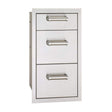 Fire Magic 14" 53803SC Premium Flush Triple Access Drawer w/ Soft Close