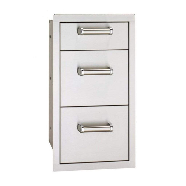 Fire Magic 14" 53803SC Premium Flush Triple Access Drawer w/ Soft Close