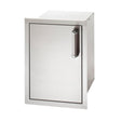 Fire Magic 14" 53820SC Premium Flush Single Access Door w/ Dual Drawers