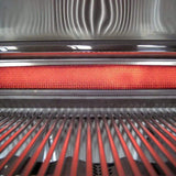 Fire Magic 36" 3-Burner Echelon Black Diamond H790i Built-In Gas Grill w/ Magic View Window, Rotisserie & Digital Thermometer