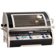 Fire Magic 36" 3-Burner Echelon Black Diamond H790i Built-In Gas Grill w/ Magic View Window, Rotisserie & Digital Thermometer