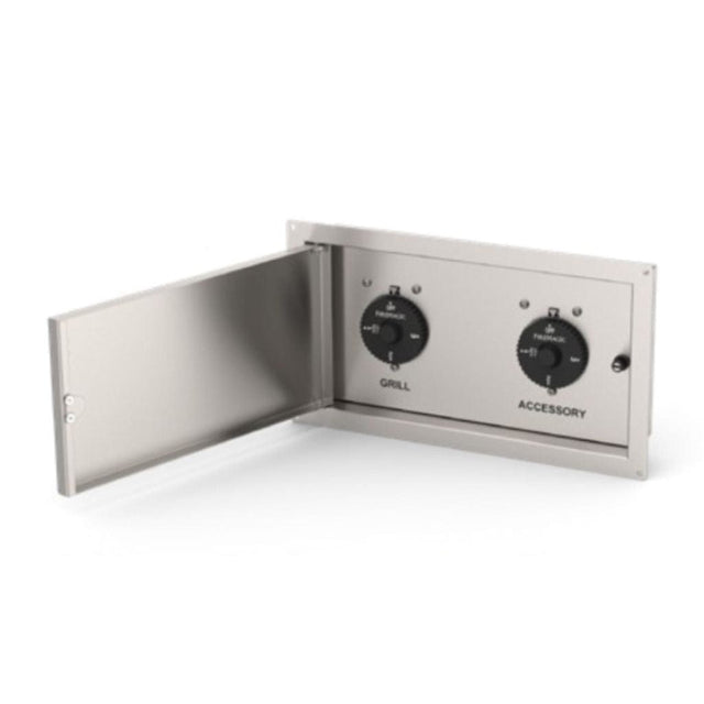 Fire Magic 5521-14T 16" 3-Hour Stainless Steel Double Gas Timer Box