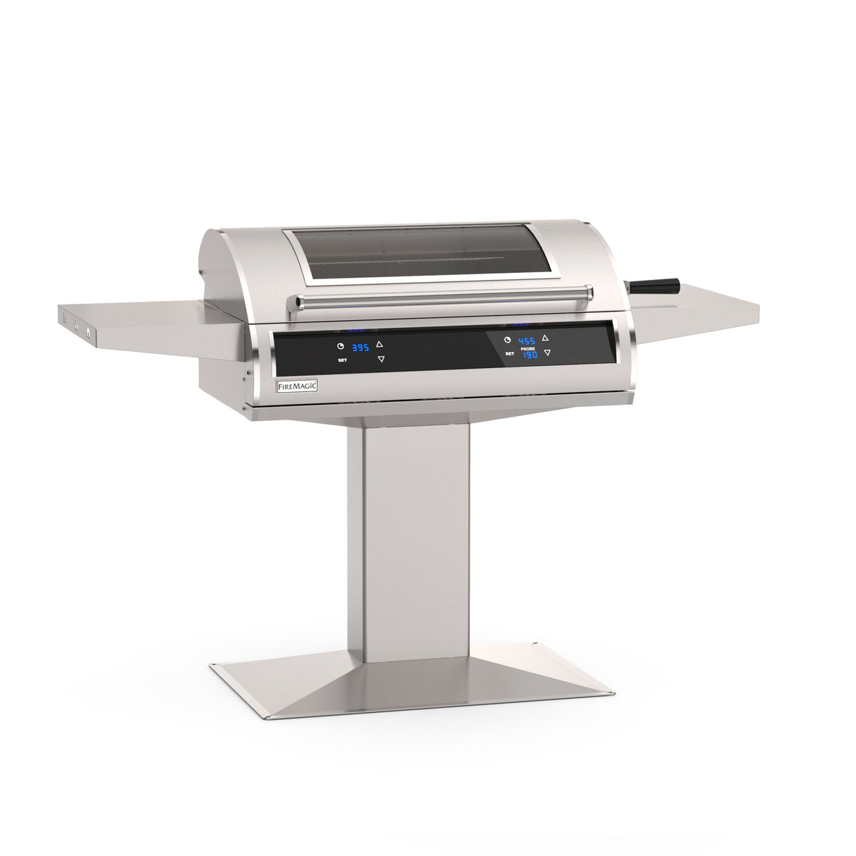 Fire Magic EL500s 30" Accessible Patio Post Mount Electric Grill With Two Controls