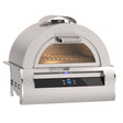 Fire Magic Echelon 5660 30" Black Glass Built-In Natural Gas Pizza Oven