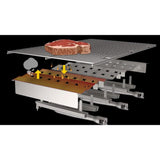 Fire Magic Echelon Diamond E660i 30" 3-Burner Built-In Gas Grill With Analog Thermometer and Optional Magic View Window