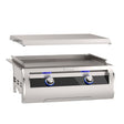 Fire Magic Echelon E660i 30" Black Glass Built-In Propane Gas Gourmet Griddle