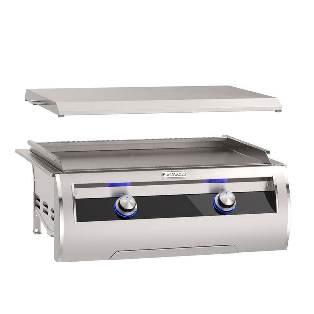 Fire Magic Echelon E660i 30" Black Glass Built-In Propane Gas Gourmet Griddle