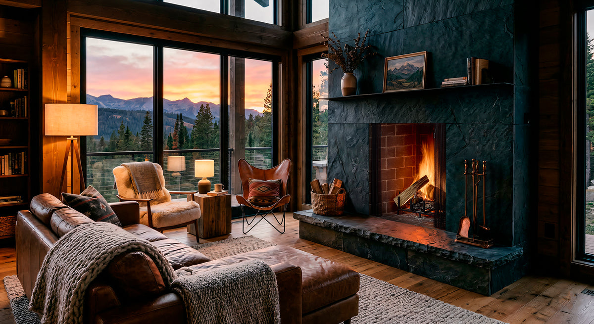 Majestic Castlewood 50" Traditional Outdoor Wood Burning Fireplace
