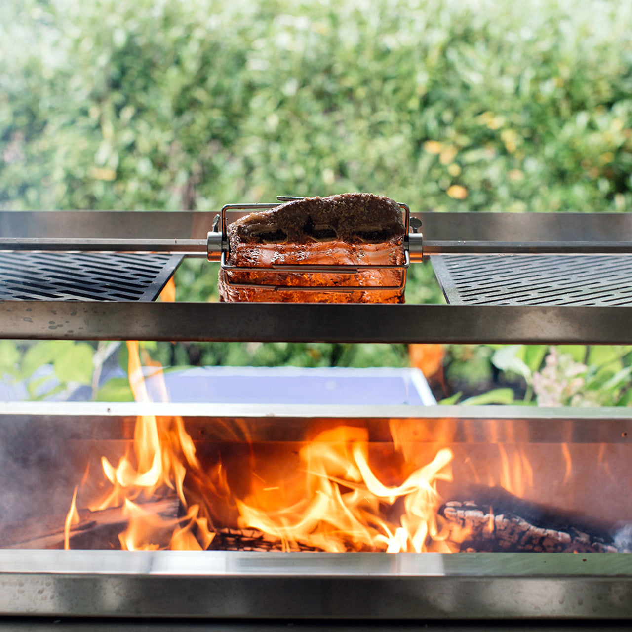 Kalamazoo K750GS Gaucho Freestanding Wood-Fired Grill with Side Burner