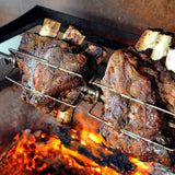 Kalamazoo K750GS Gaucho Freestanding Wood-Fired Grill with Side Burner