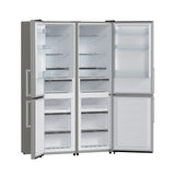 Forno Guardia 46.8-Inch Double Bottom Freezer Refrigerators, Total Capacity 21.6 cu.ft