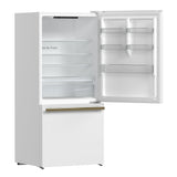 Forno Milano 2-Piece 62-Inch Freestanding Dual Bottom Freezer Refrigerator, 34.4 cu.ft, Touch Control, Ice Maker