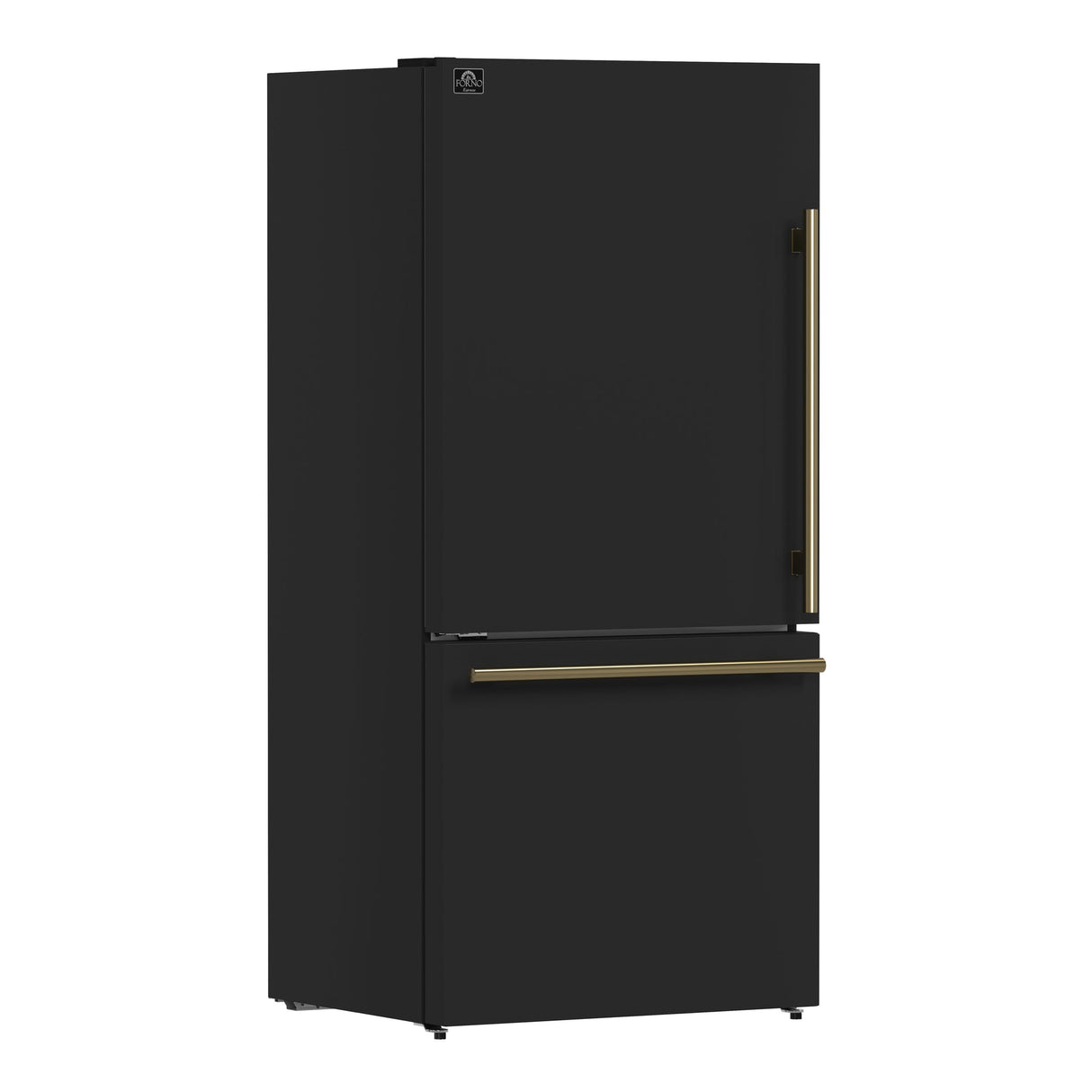 Forno Milano 2-Piece 62-Inch Freestanding Dual Bottom Freezer Refrigerator, 34.4 cu.ft, Touch Control, Ice Maker