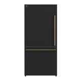 Forno Milano 2-Piece 62-Inch Freestanding Dual Bottom Freezer Refrigerator, 34.4 cu.ft, Touch Control, Ice Maker