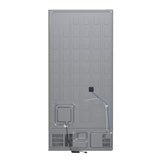 Forno Milano Espresso 31-Inch Stainless Steel Bottom Freezer Refrigerator, 17.2 cu.ft., Built-In Ice Maker