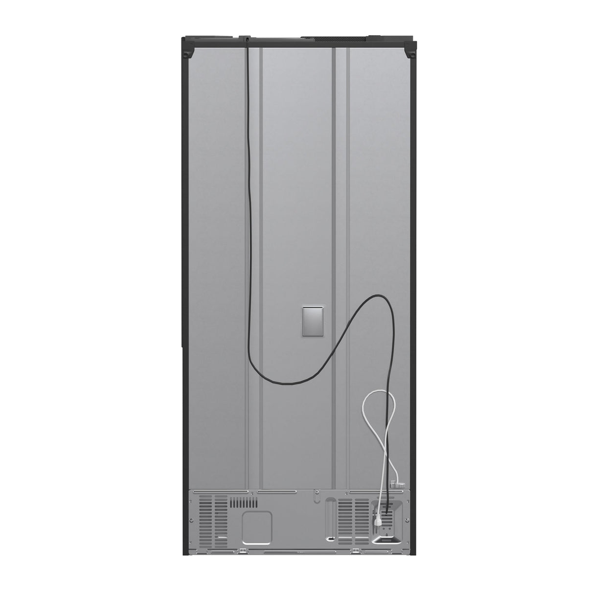 Forno Gallipoli Espresso 30-Inch French Door Refrigerator, Bottom Freezer, Ice Maker