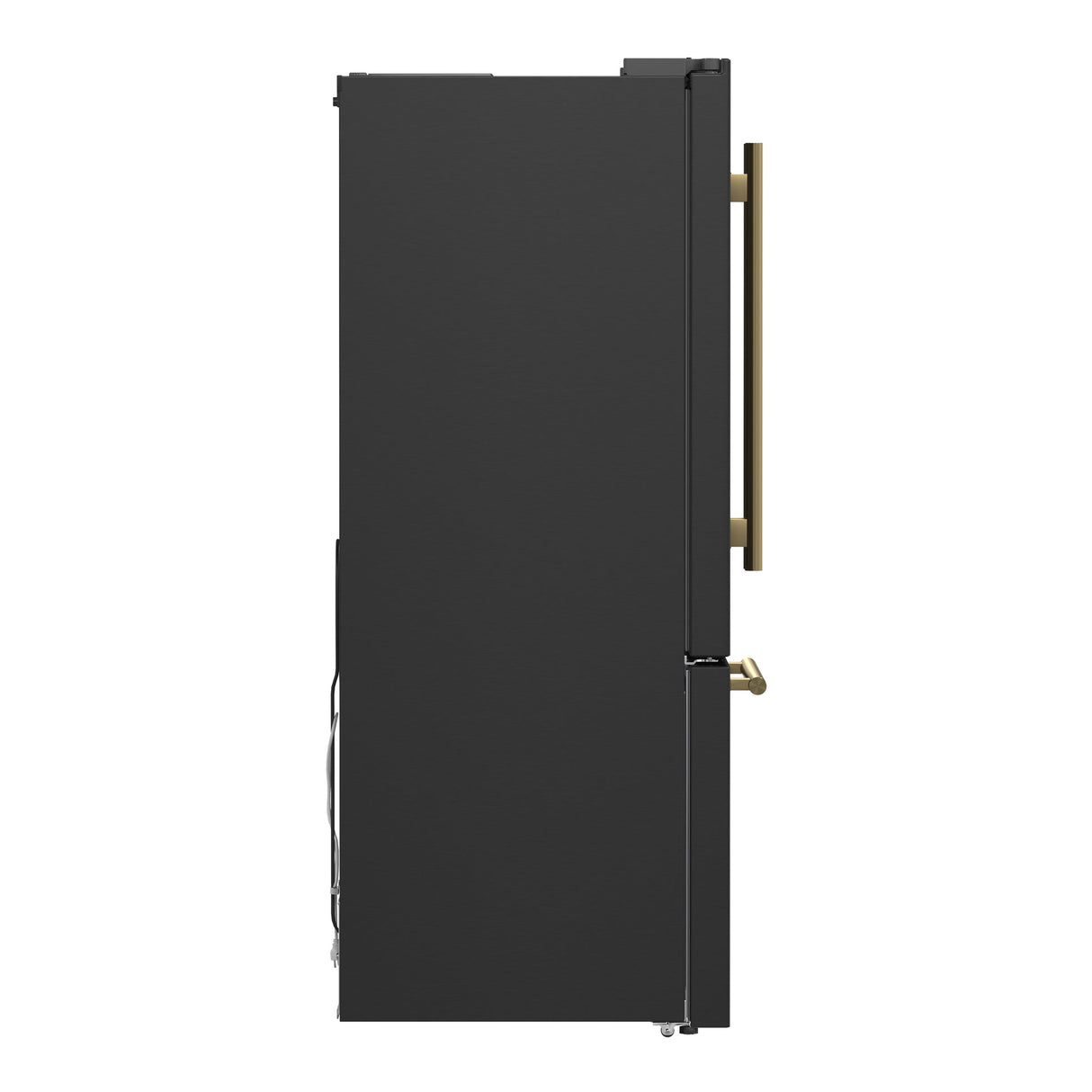 Forno Gallipoli Espresso 30-Inch French Door Refrigerator, Bottom Freezer, Ice Maker