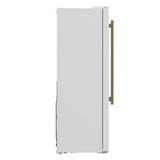 Forno Salerno Espresso 33-Inch Side-by-Side Refrigerator, 15.6 Cu. Ft., Energy-Efficient, No Frost, Modern Design