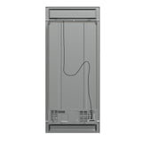 Forno Salerno 37-Inch Built-In Stainless Steel Refrigerator, 15.6 cu.ft, Modern Decorative Grill