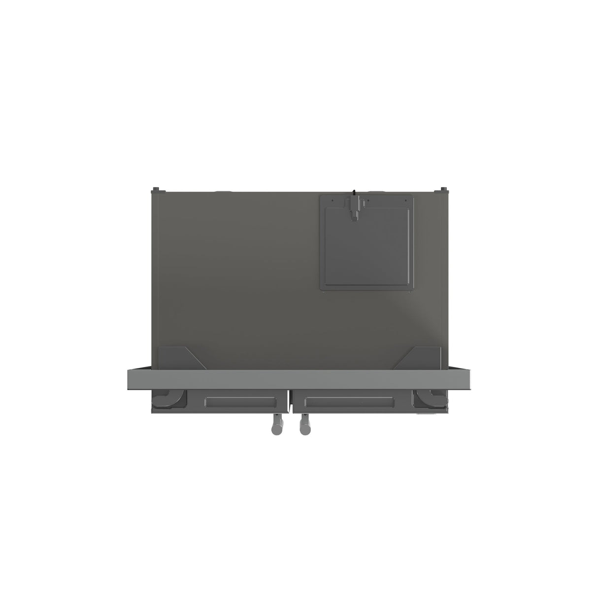 Forno Salerno 37-Inch Built-In Stainless Steel Refrigerator, 15.6 cu.ft, Modern Decorative Grill