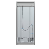 Forno Salerno 37-Inch Built-In Stainless Steel Refrigerator, 15.6 cu.ft, Decorative Grill