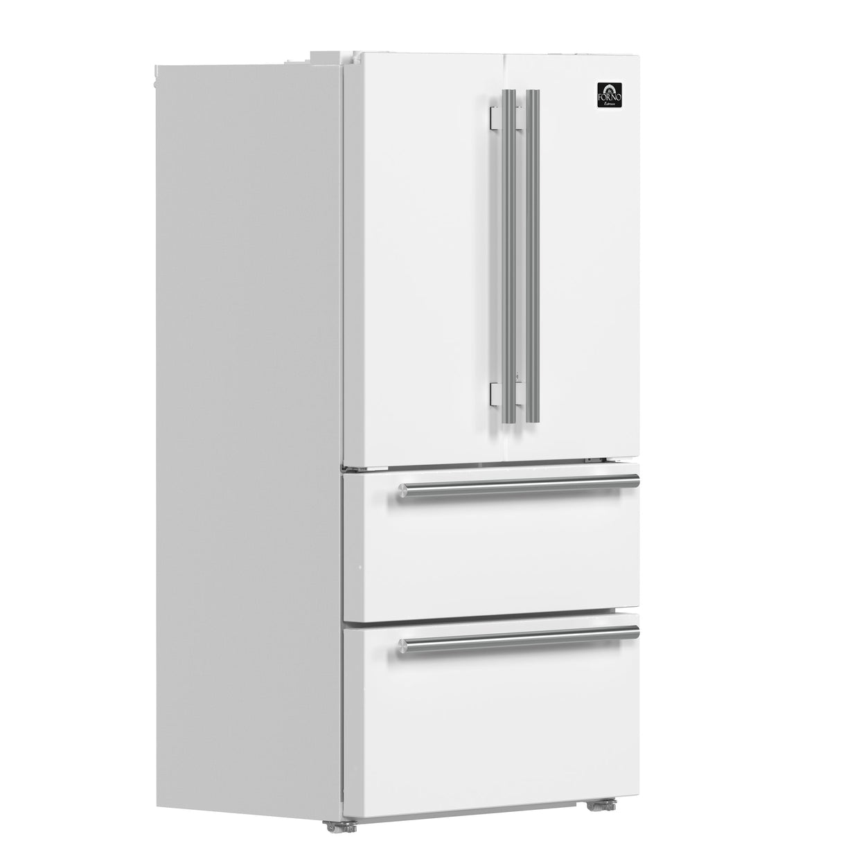 Forno Moena Espresso 36-Inch French Door Refrigerator, 19.2 Cu. Ft., Frost-Free, Automatic Ice Maker
