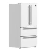 Forno Moena Espresso 36-Inch French Door Refrigerator, 19.2 Cu. Ft., Frost-Free, Automatic Ice Maker