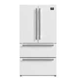 Forno Moena Espresso 36-Inch French Door Refrigerator, 19.2 Cu. Ft., Frost-Free, Automatic Ice Maker